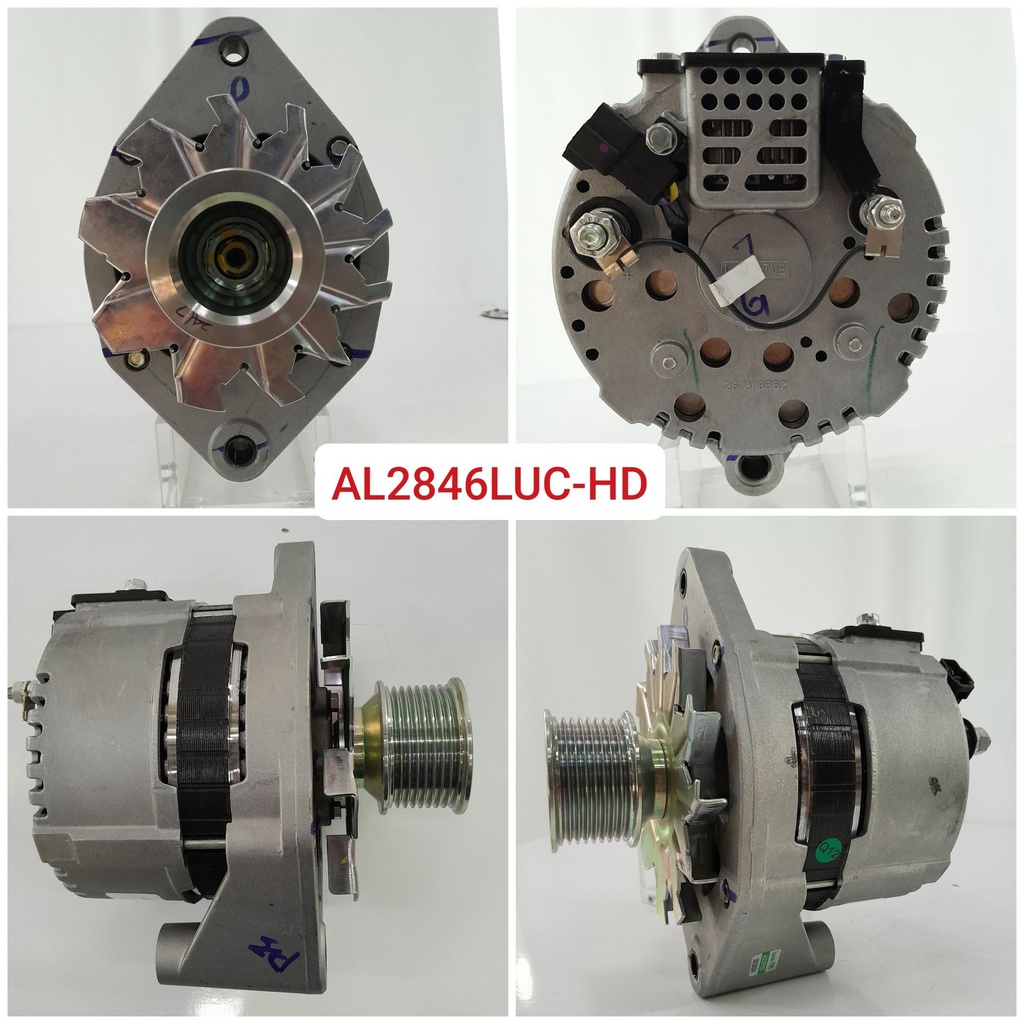 AL2846LUC-HD- ASHOKE/HINO 24V/100A ALTERNAOR SA45