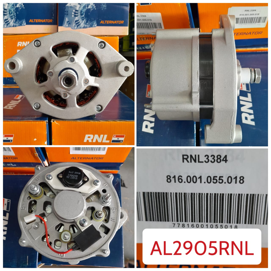 AL2905RNL-VLV 24V 55A 2V ALTERNATOR            