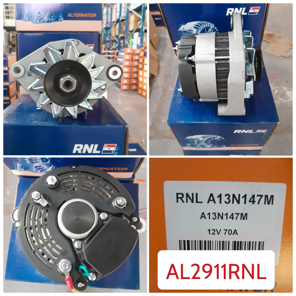 AL2911RNL- VLV F12 24V 65A FCI  ALTERNATOR