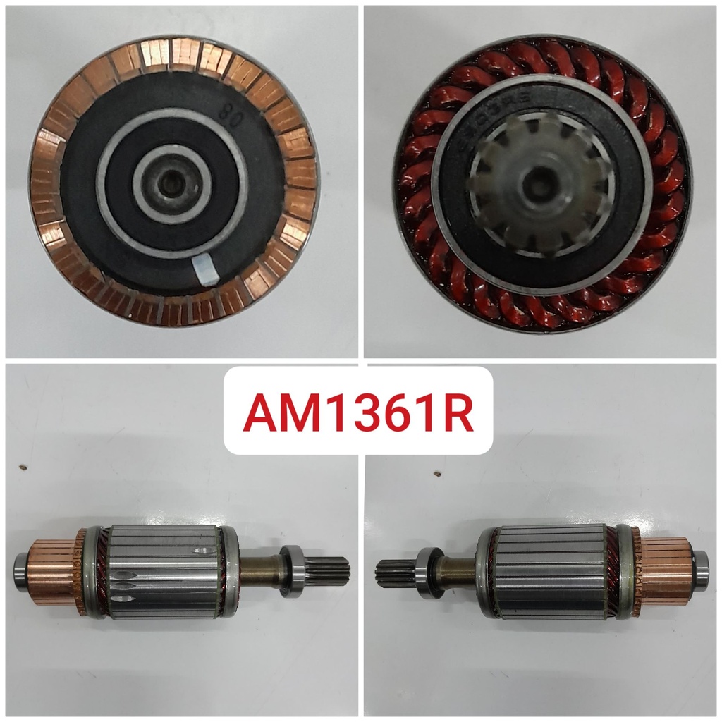 AM1361R   - IZU 4JB1 12V ARMATURE + BEARING