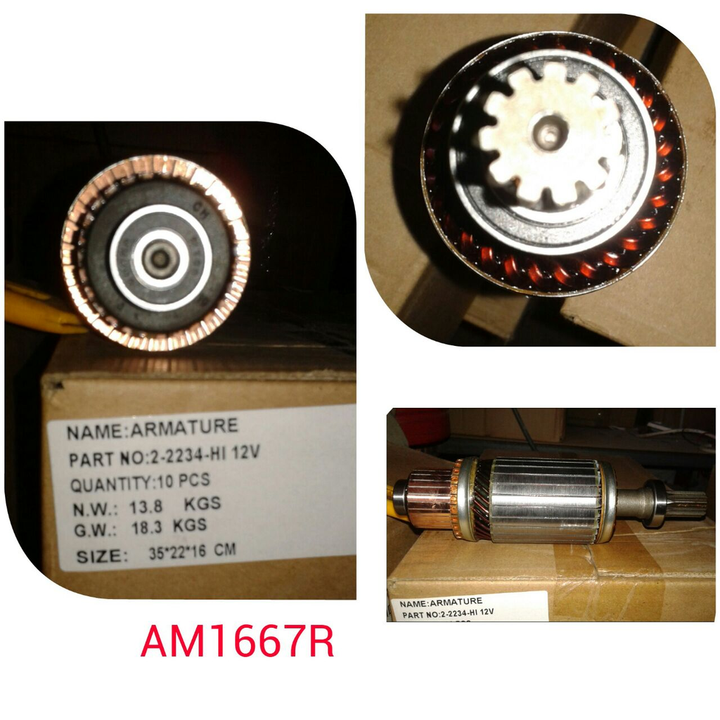 AM1667R   - NSSN TD27 12V ARMATURE