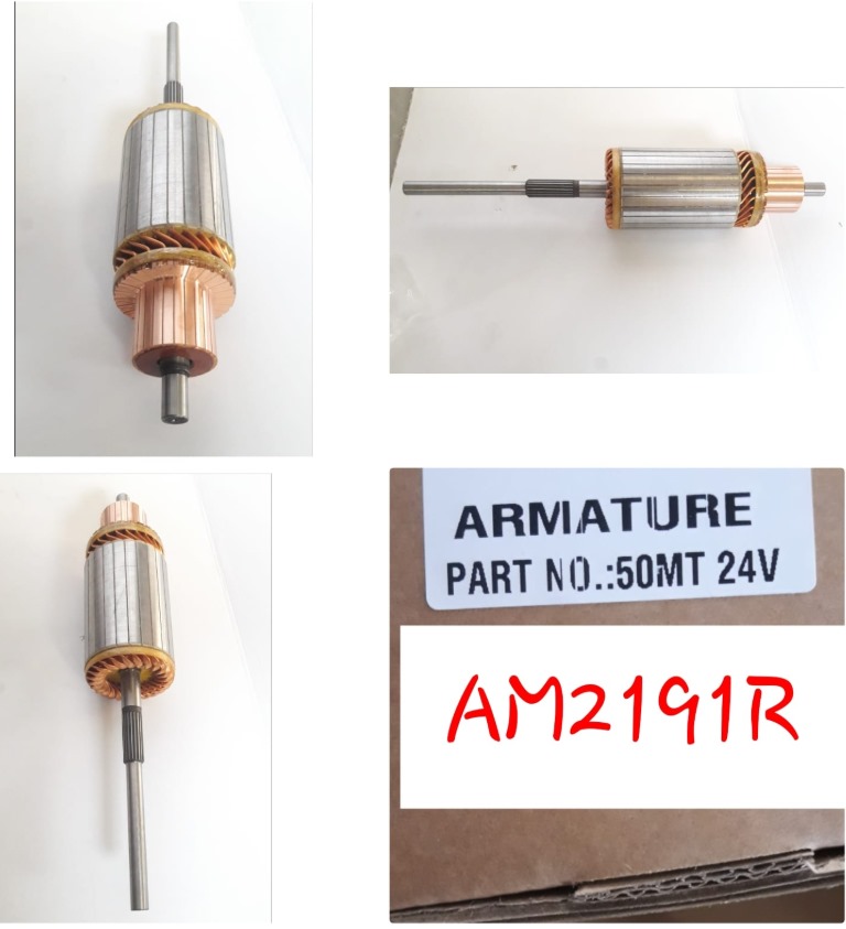 AM2191R   - 50MT 24V 19 SP NORMAL ARMATURE