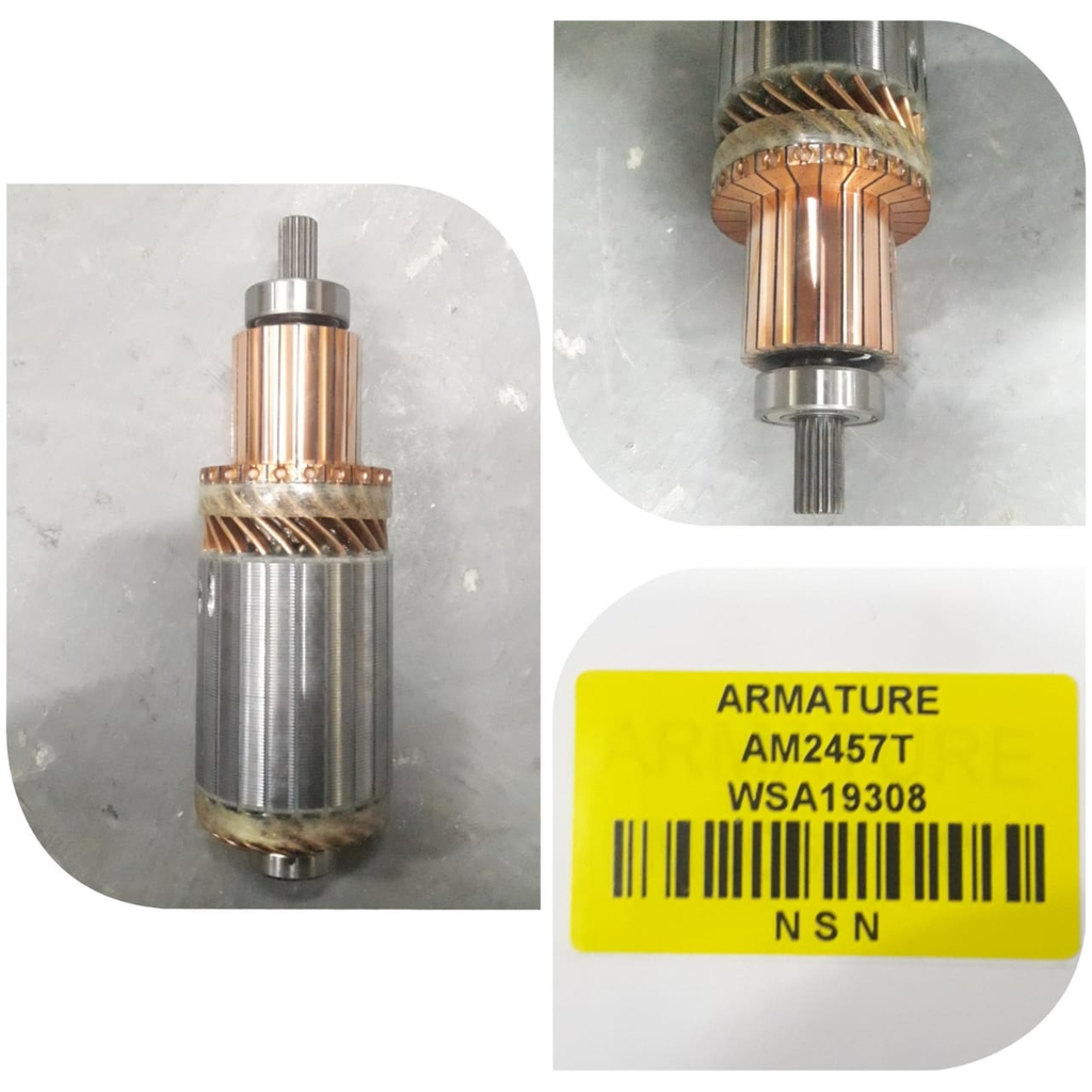 AM2457T   - KOMATSU ND 24V BIG BODY STARTER 18SP ARM