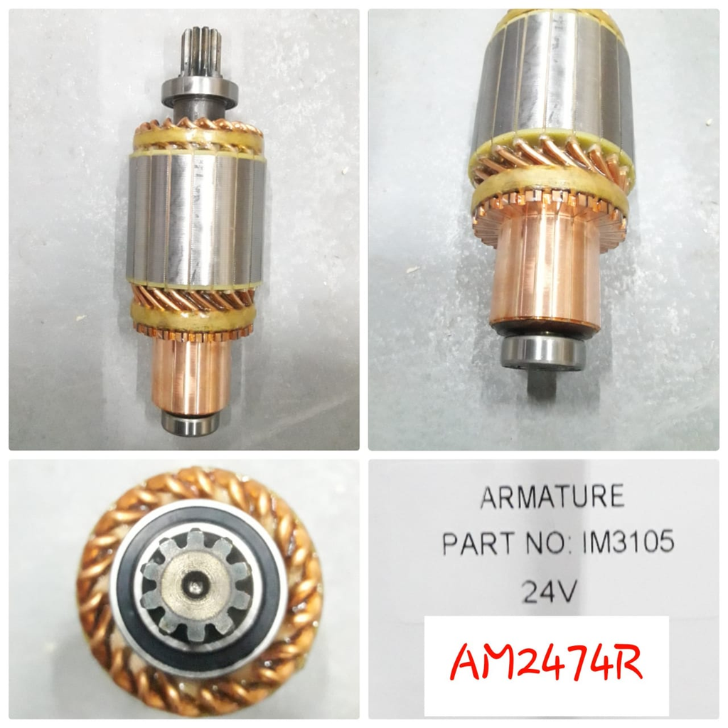 AM2474R   - KOMATSU QD2205 24V 10SP BIG ARM WITH BEA