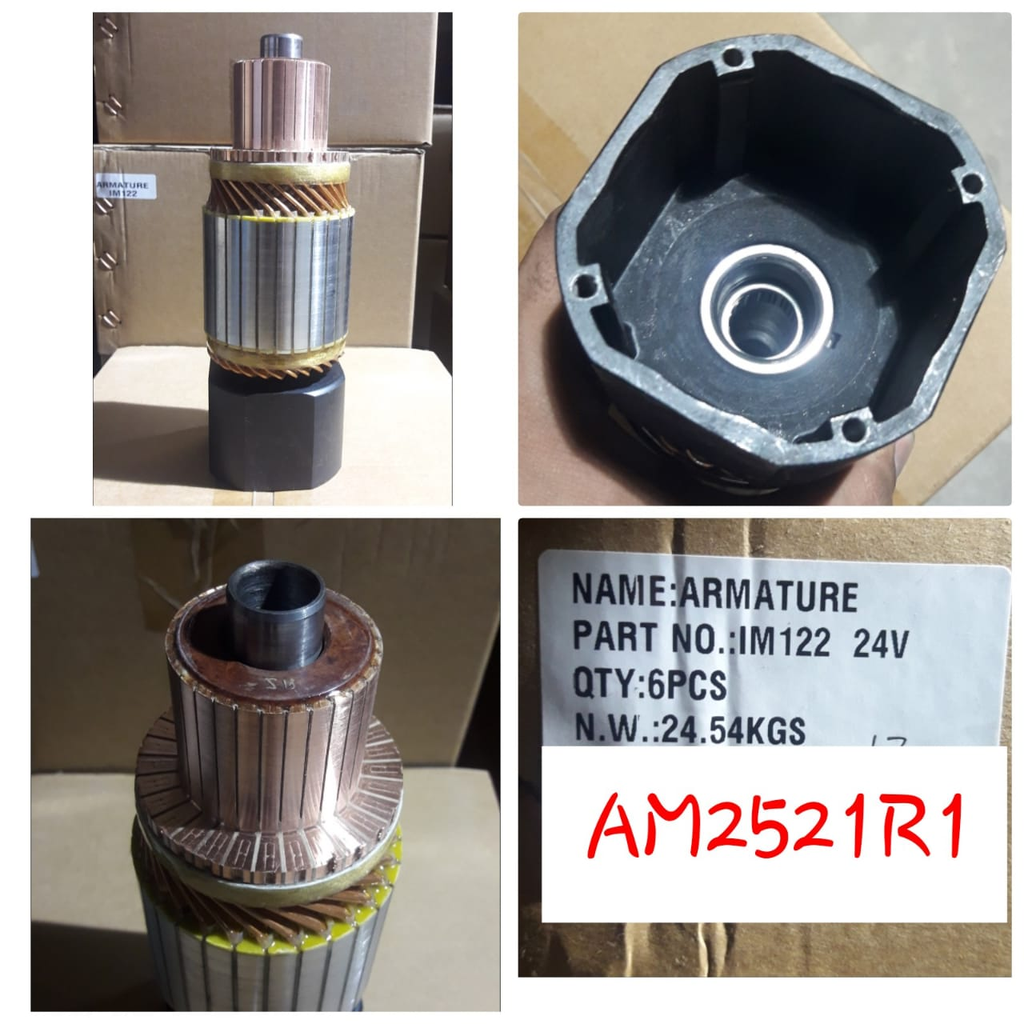 AM2521R1   - M/V 24V 235MM SMALL ARMATURE