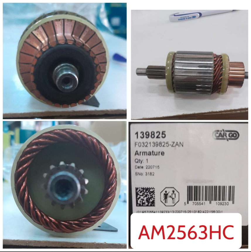 AM2563HC- MITS CANTER 4D33 24V 13SP ARM+BEARING