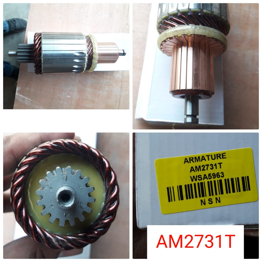 AM2731T   - PERKIN N/M 24V 16SP ARMATURE