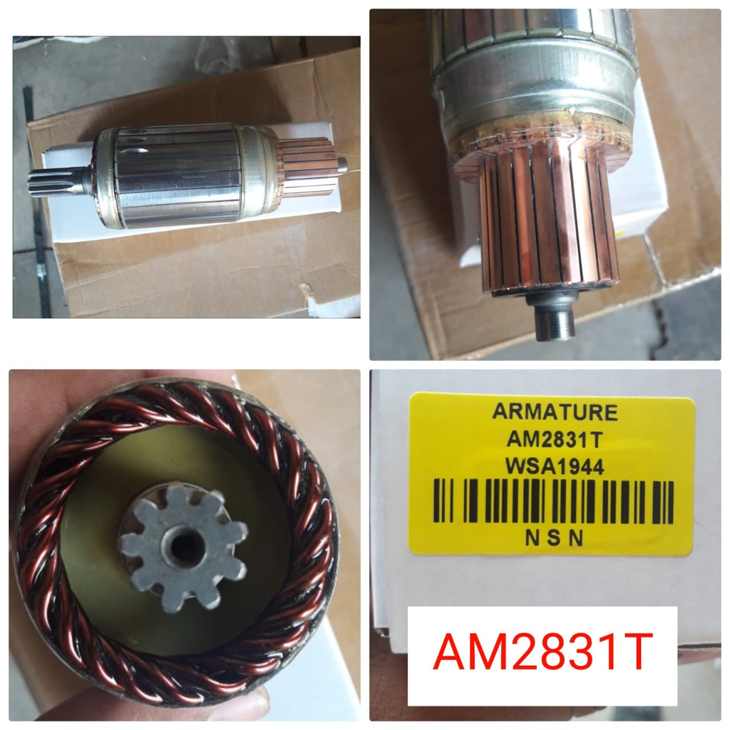 AM2831T   - ND DYNA 24V 9SP ARMATURE