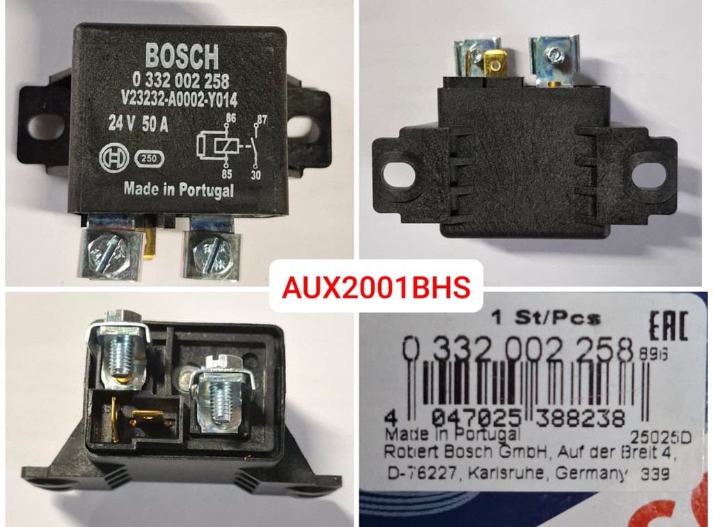 AUX2001BSH   - BSH 24V 4POINT BATTERY MAIN SWITCH