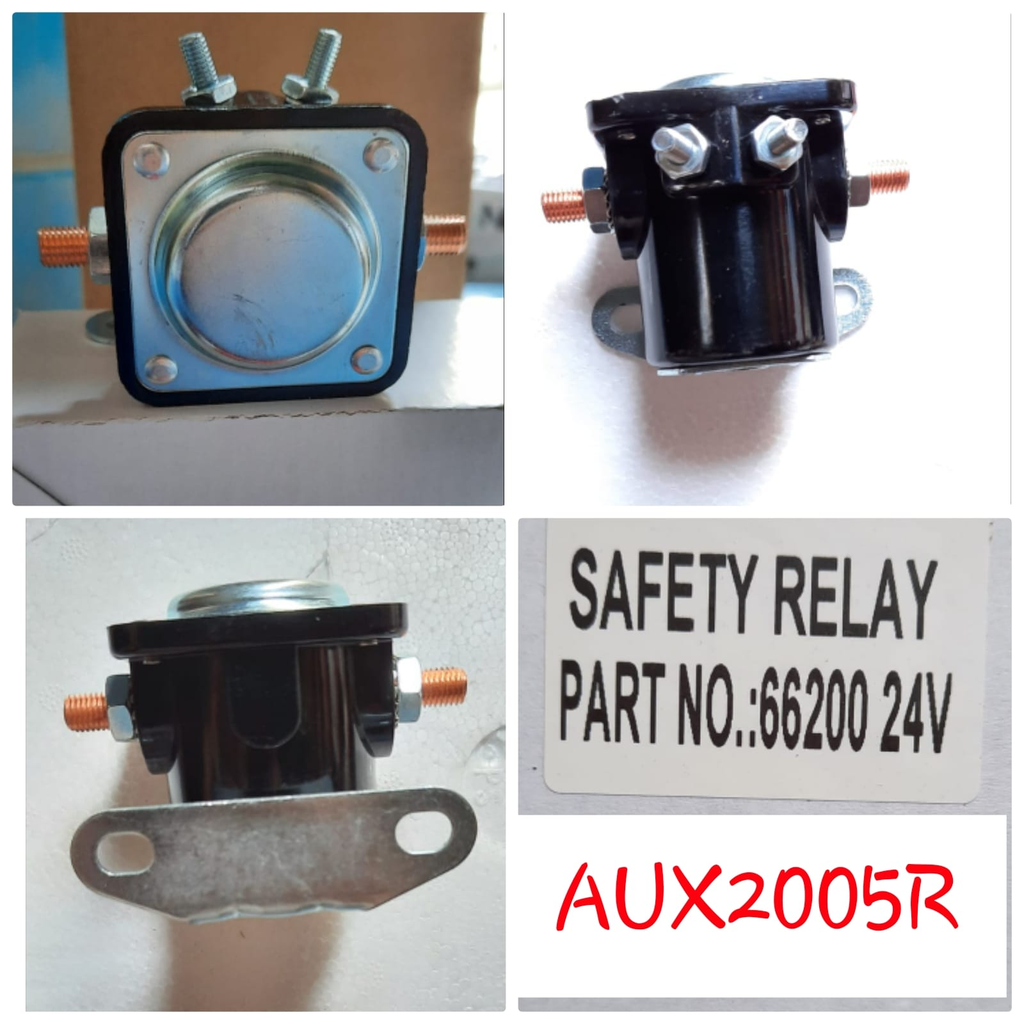 AUX2005R-24V BLACK SQ 4POINT SOLENOID SWITCH