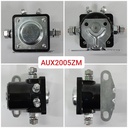 AUX2005ZM-24V BLACK SQ 4 POINT SAFETY SWITCH