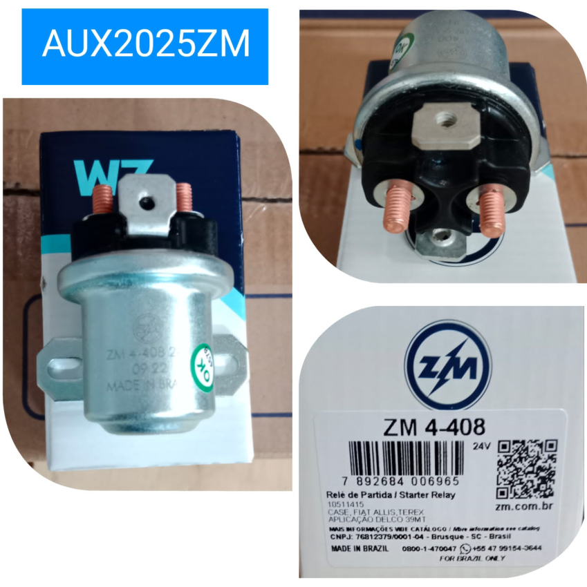 AUX2025ZM- 24V SILVER/GOLDEN 4 POINT SAFETY SWITCH