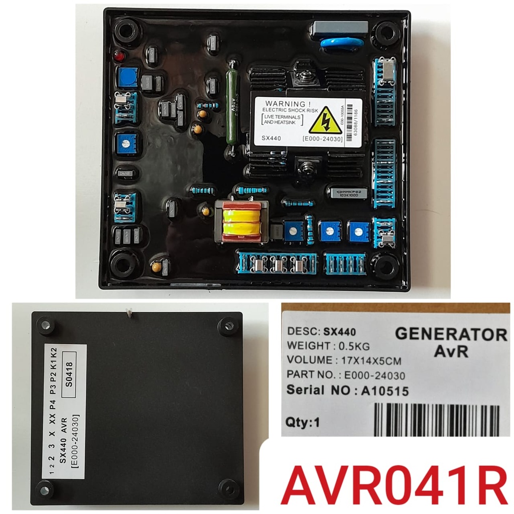 AVR041R   - GENERATOR VOLTAGE REGULATOR HEAVY DUTY