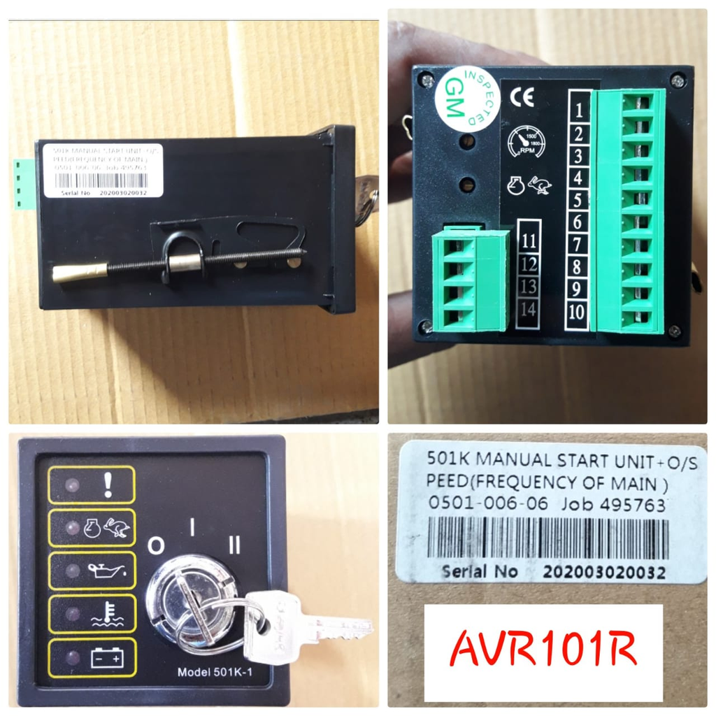AVR101R  - DSE501K GENERATOR CONTROLLER