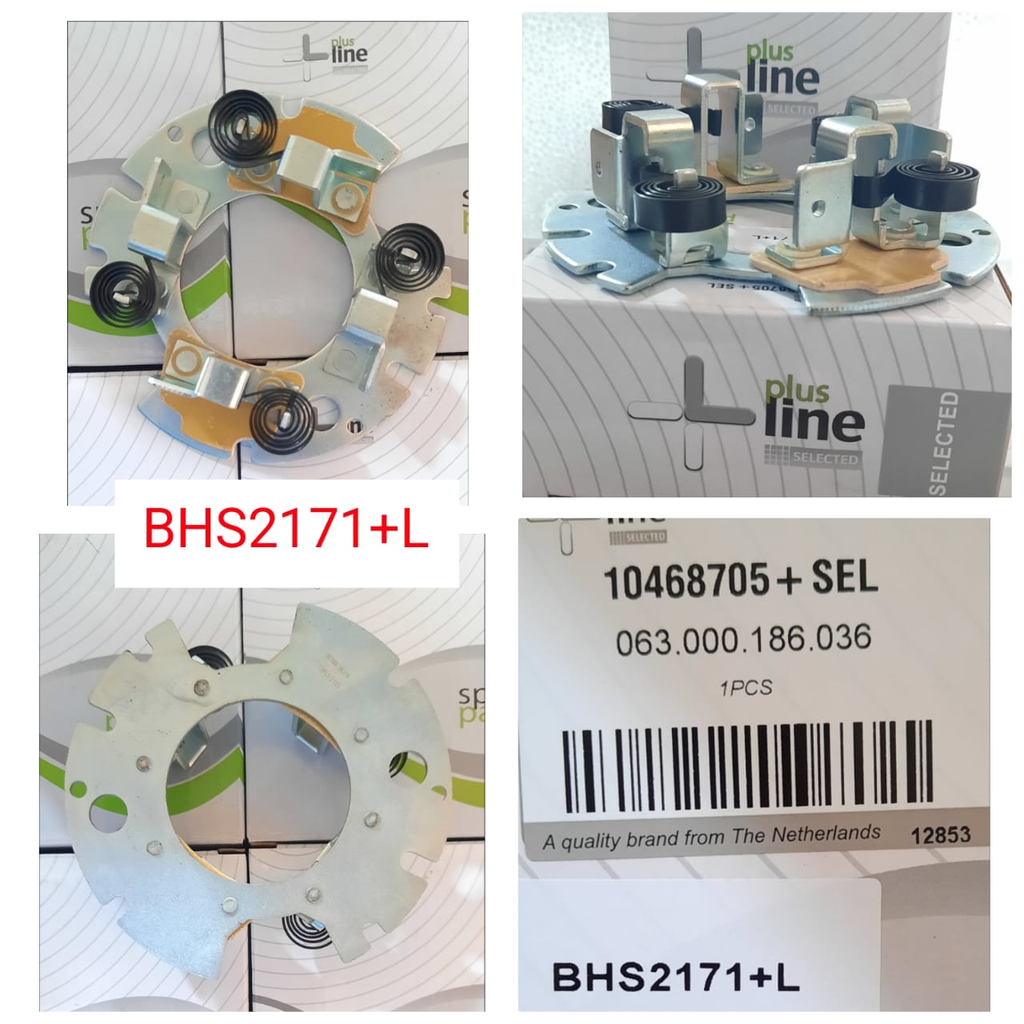 BHS2171+L- CT 41MT 950F BRUSH HOLDER + CARBONS
