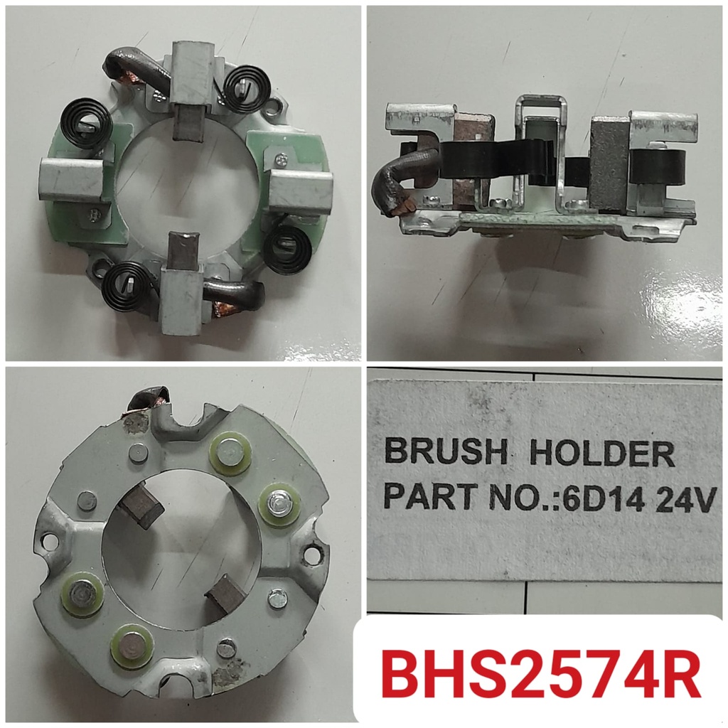 BHS2574R   - MITS 6D14 SILVER BRUSH HOLDER ASSEMBLY