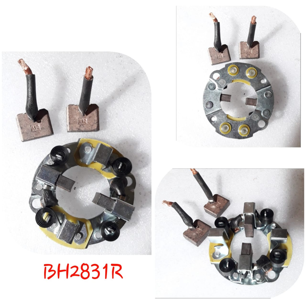 BHS2831R   - ND 24V BRUSH HOLDER ASSY WITH CARBONS