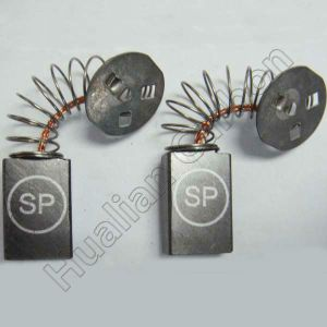 CARG038F-GRANDER 1BACK WIRE + SPRING CARBON BRUSH
