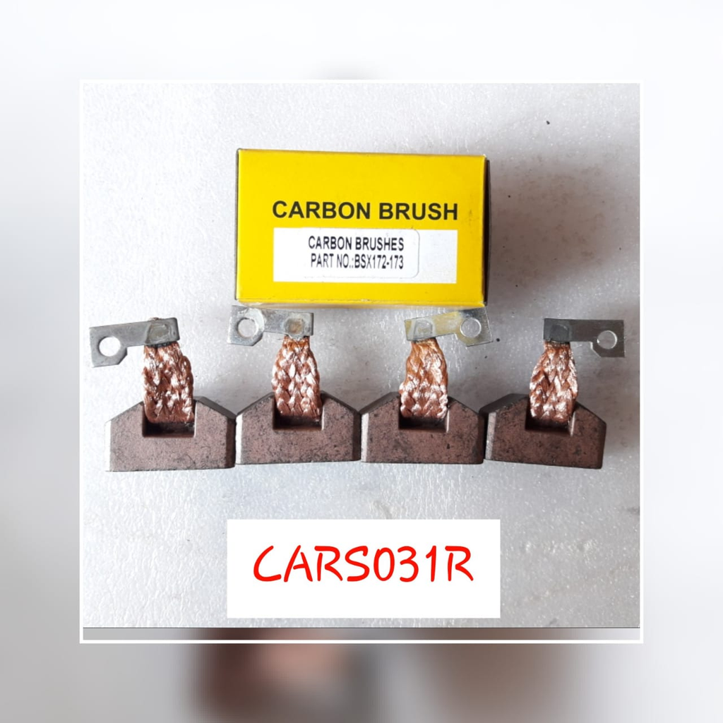 CARS031R-BSH STR C/W+PATRI CARBON BRUSHES