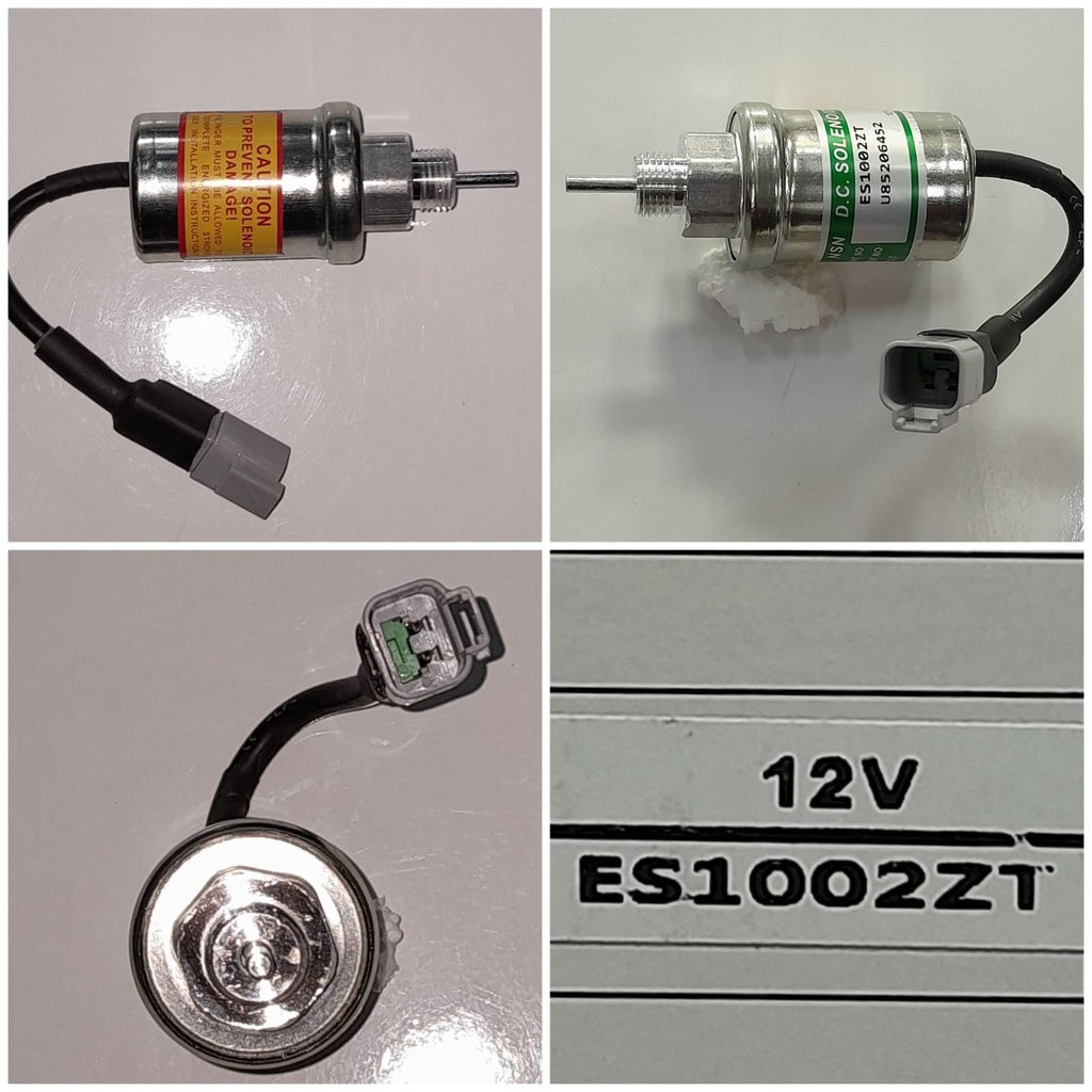ES1002ZT   - 12V PERKINS ENGINE STOP SOLENOID SWITCH