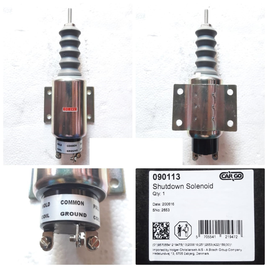 ES2054HC3P-24V STD SIT 2/2BOLT 3P HVY SPRING ENGINE STOPER SOLENOID