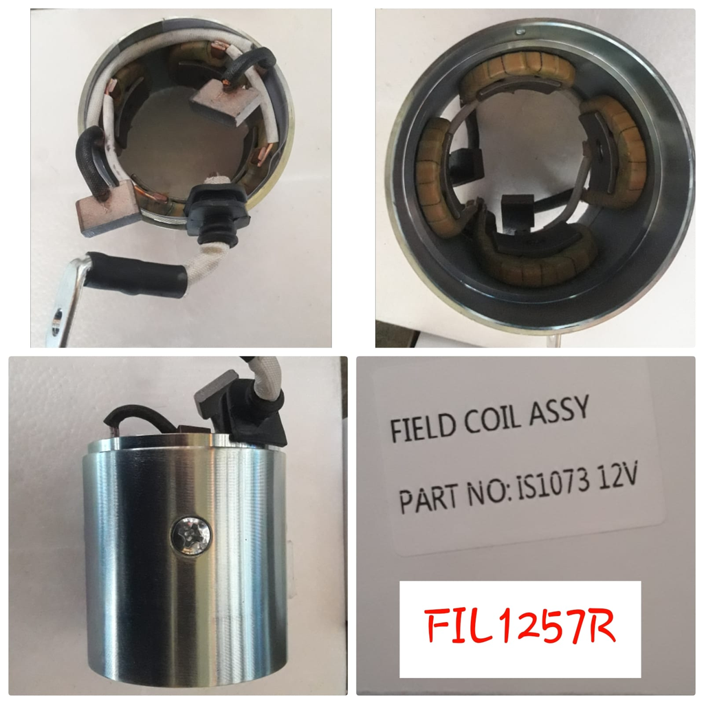 FIL1257R-DTZ ISK 12V N/M OEM FIELD ASSEMBLY