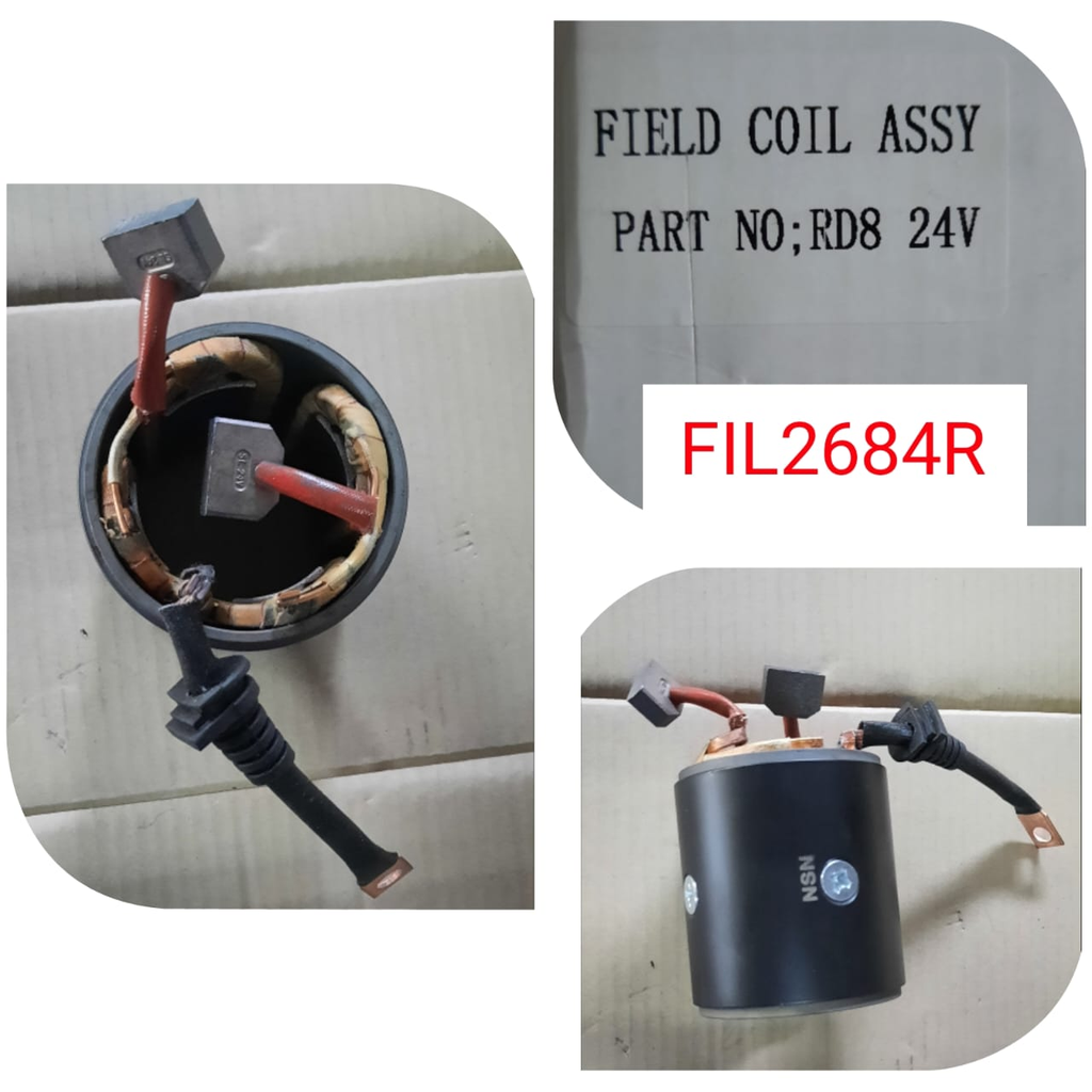 FIL2684R   - NSSN RD8 24V FIELD COIL ASSY