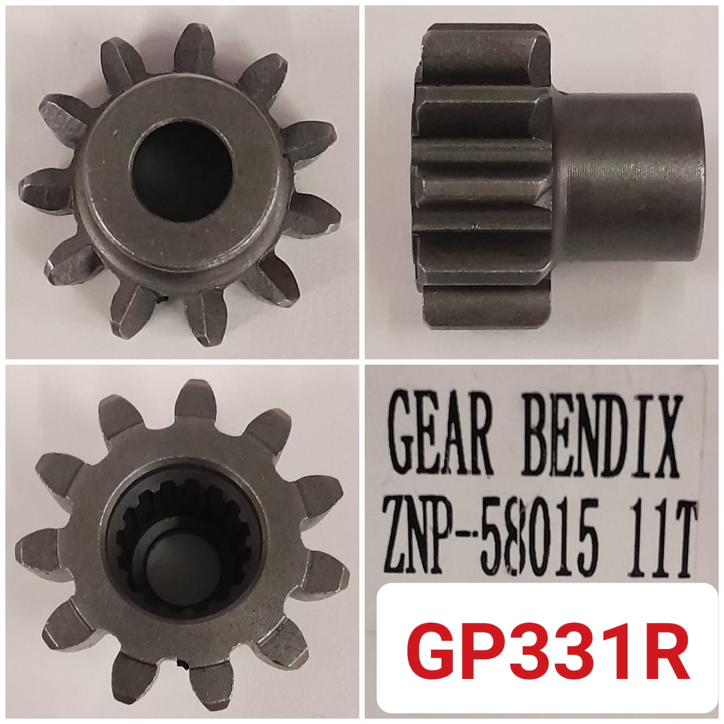 GP331R- ND DYNA 11T(40.5) GEAR PINION ONLY