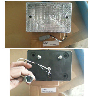 L0094R-WHITE   - CAT WHITE BULB REAR LIGHT ASSEMBLY