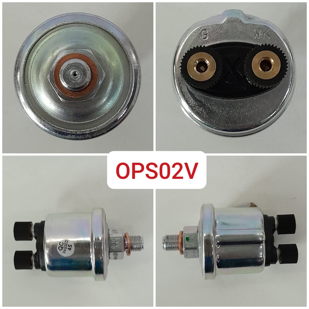 OPS02V- M10X1.0(0-10)BAR 2BOLT OIL PRESSURE SENDER(S.P. 0.7BAR)