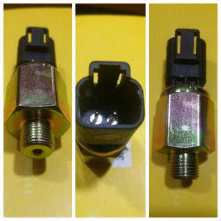 OPSJ12PB   - M12 OIL PRESSURE SWITCH,2P BLACK GOLDEN