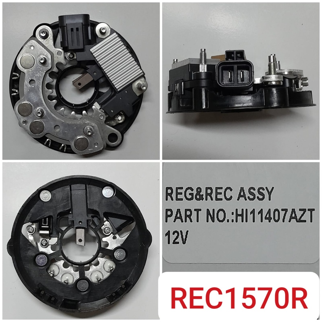 REC1570R   - NSSN 12V SMALL RECT+REG 2P FC-GL ASSY