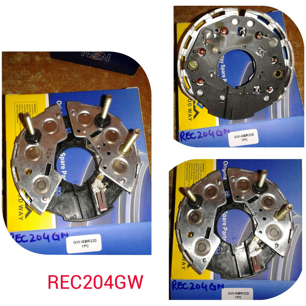 REC204GW   - BSH 50-70A 3BOLT+1PIN RECTIFIER