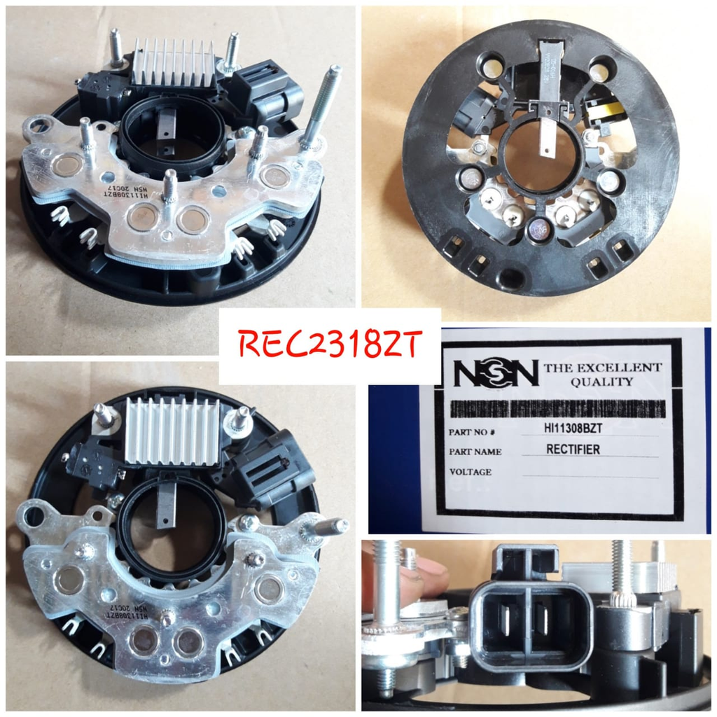REC2318ZT   - IZU 80A 24V FC-GR M6 RECT+REG ASSEMY