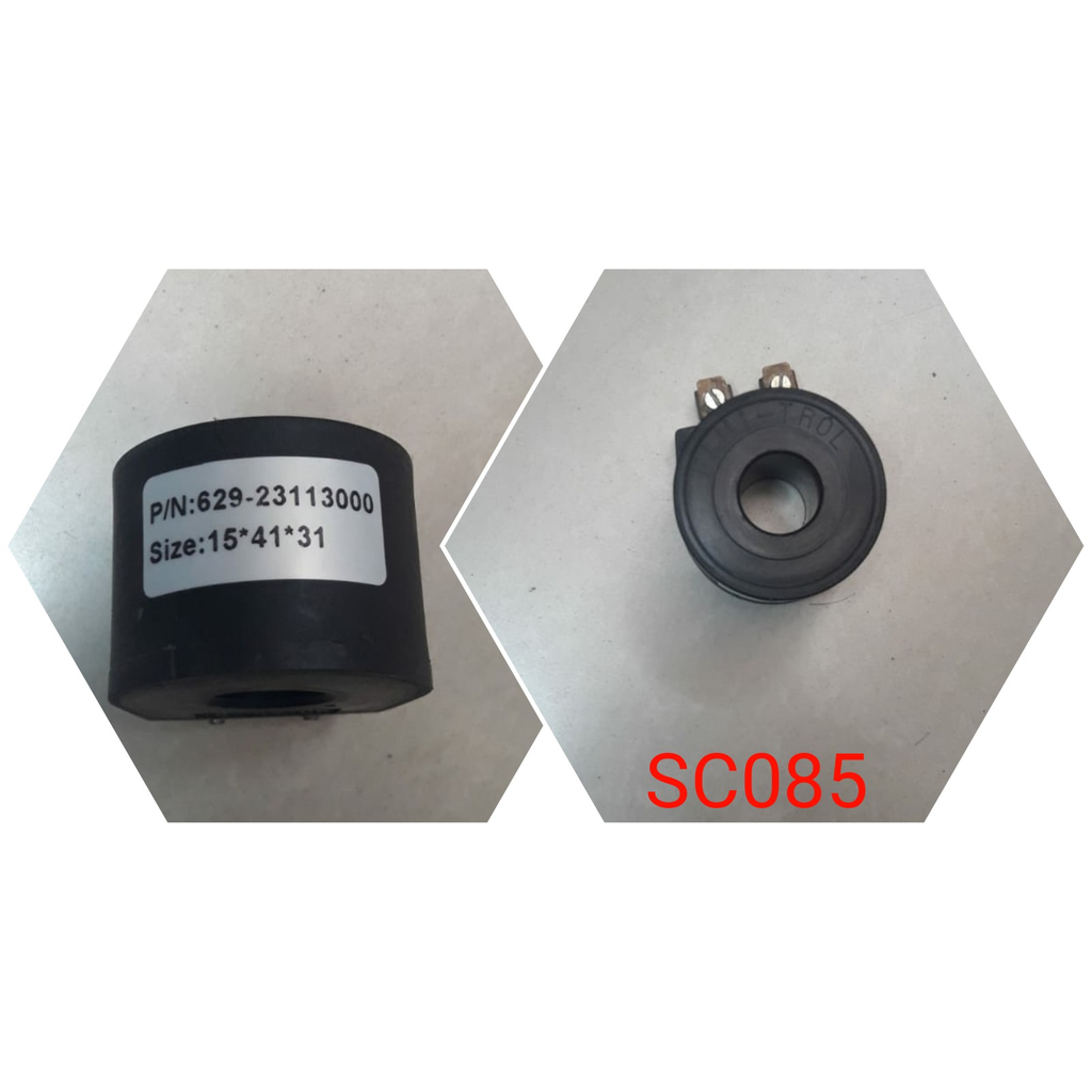 SC085   - 15/31MM 24V 2 SCREWS SOLENOID COIL