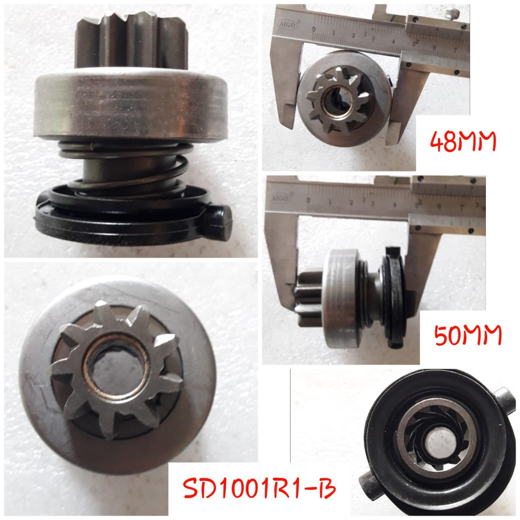 SD1001R1-B-BBT MGLI 9T STARTER SMALL DIA GEAR BENDIX