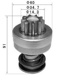 SD1051R2   - BSH 9T BIG HALF SPLINES GEAR BENDIX