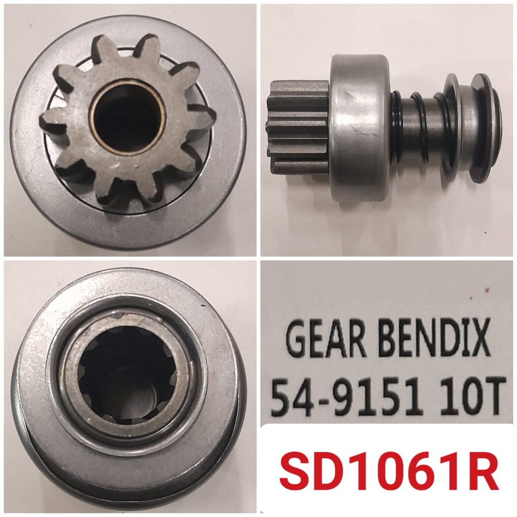 SD1061R   - BSH 10T BIG FULL SPLINES GEAR BENDIX