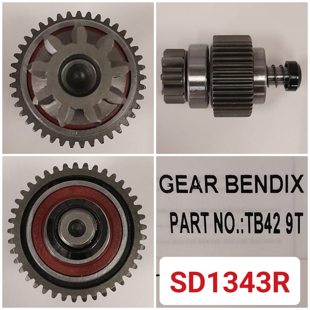 SD1343R   - NSSN TB42 9T(35)CW O/G GEAR BENDIX