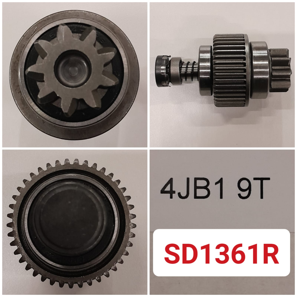 SD1361R   - IZU 4JB1 9T GEAR BENDIX ASSEMBLY