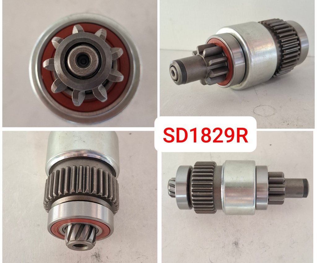 SD1829R   - ND 9T BIG CW GEAR BENDIX ASSEMBLY