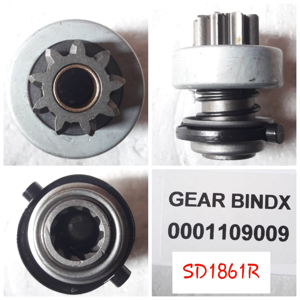 SD1861R - UNIVERSAL CS515 BOSCH 9T CW GEAR BENDIX