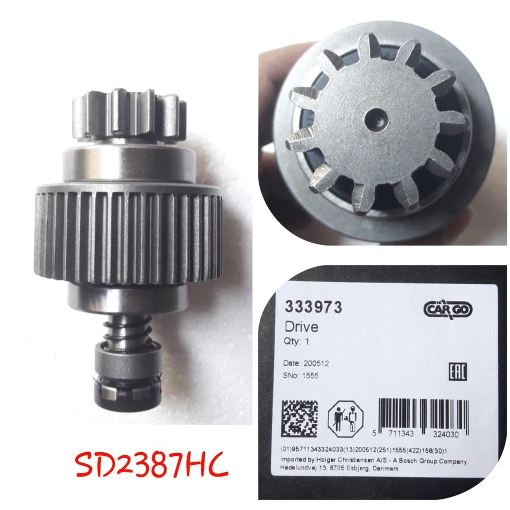 SD2387HC- IZU NPR 11T CCW GEAR BENDIX
