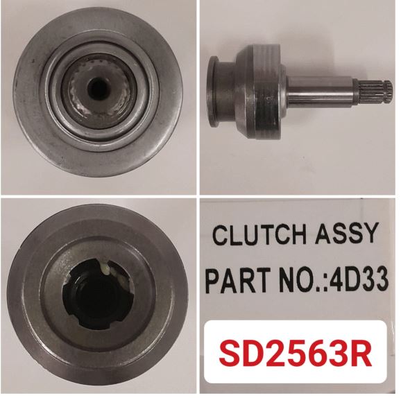 SD2563R   - MITS 4D33 N/M 69/111MM CLUTCH ASSEMBLY