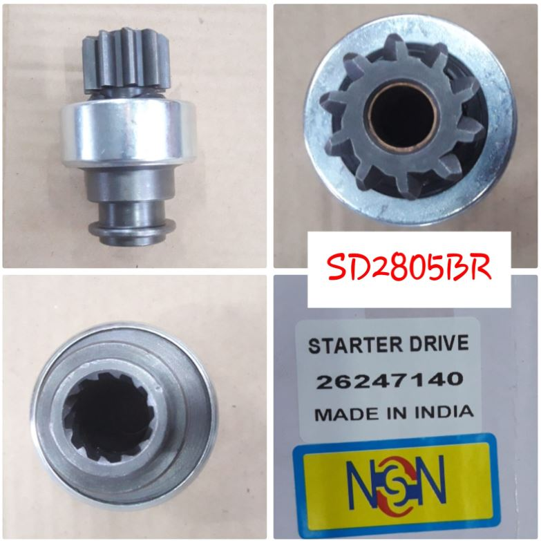 SD2805BR- TATA T.C.  40MM 10TEETH GEAR BENDIX