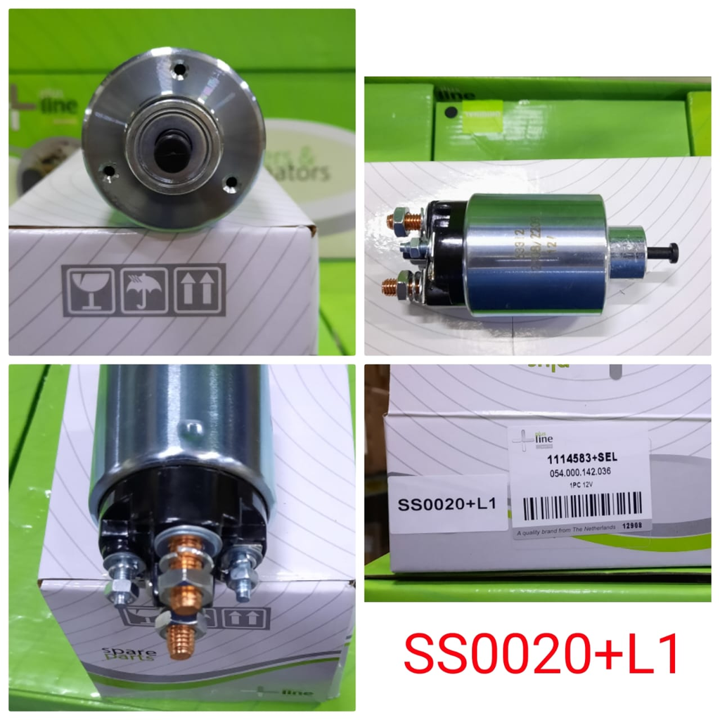 SS0020+L1-12V BSH TYPE 3B GMC SOLENOID SWITCH