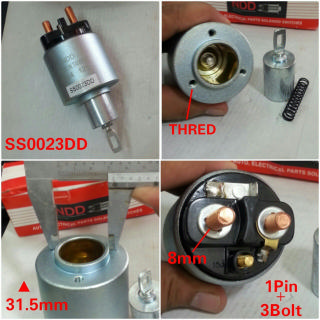 SS0023DD   - BSH DTZ 12V SMALL SOLENOID SWITCH
