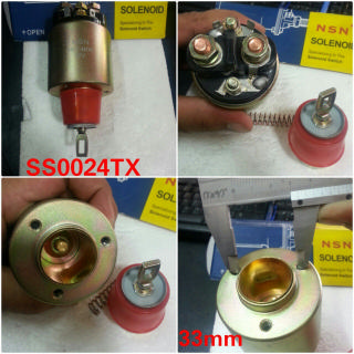 SS0024TX   - BSCH H,H-34MM DUETZ 12V SMALL SOLENOID S