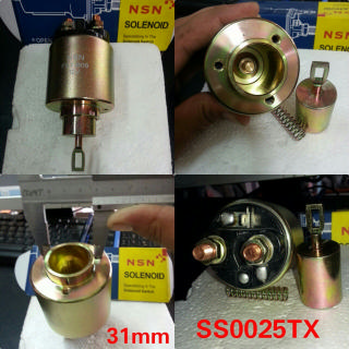 SS0025TX   - BSCH H.H-31.5MM DUETZ 12V SMALL SOLENOID