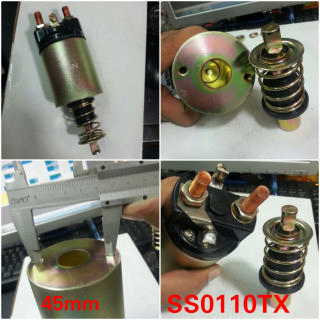 SS0110TX   - HINO 24V 2 BOLT SOLENOID SWITCH